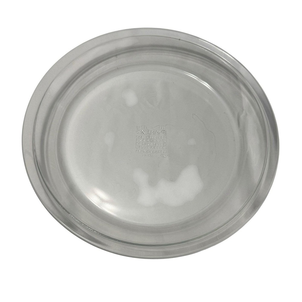 Vintage Pyrex 209 Clear Glass Pie Plate 9" 23cm Oven Microwave Baking Dish